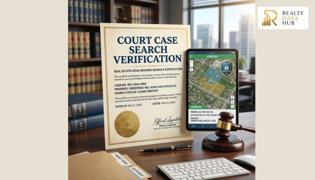 Court Case Search Property Verification Checklist for Court Case Search of Properties in Hyderabad,Telangana