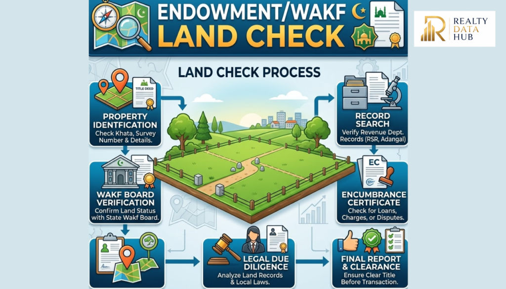EndowmentWakf Land Check Property Verification Checklist for EndowmentWakf Land Check of Properties in Hyderabad, Telangana