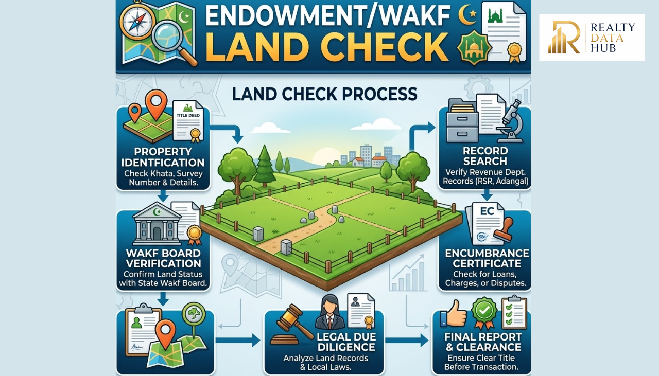 EndowmentWakf Land Check Property Verification Checklist for EndowmentWakf Land Check of Properties in Hyderabad, Telangana