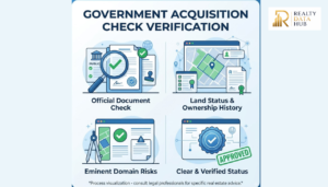 Government Acquisition Check Property Verification Checklist for Government Acquisition Check of Properties in Hyderabad,Telangana
