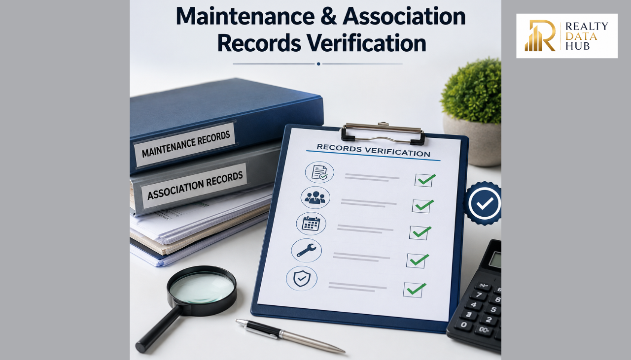 Maintenance & Association Records Property Verification Checklist for Properties in Hyderabad, Telangana