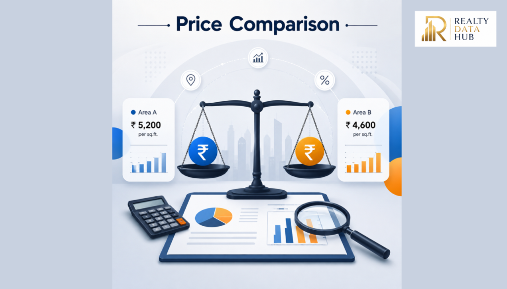 Price Comparison Property Verification Checklist for Price Comparison of Properties in Hyderabad, Telangana