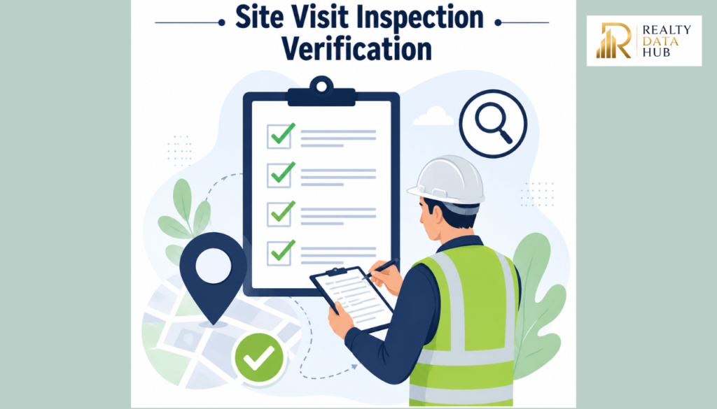 Site Visit Inspection Property Verification Checklist for Site Visit Inspection of Properties in Hyderabad, Telangana