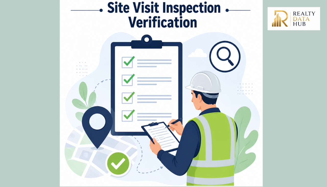 Site Visit Inspection Property Verification Checklist for Site Visit Inspection of Properties in Hyderabad, Telangana
