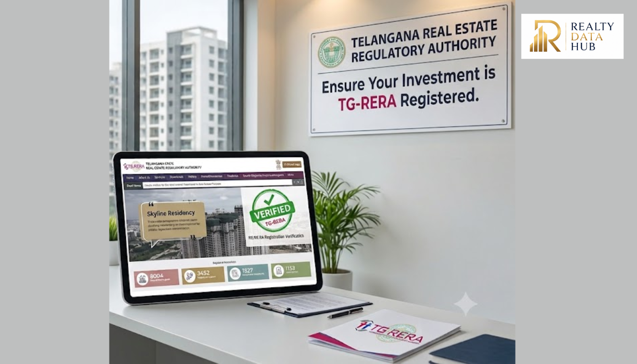 TG RERA Registration Verification Property Verification Checklist for TG RERA Registration Verification of Properties in Hyderabad, Telangana