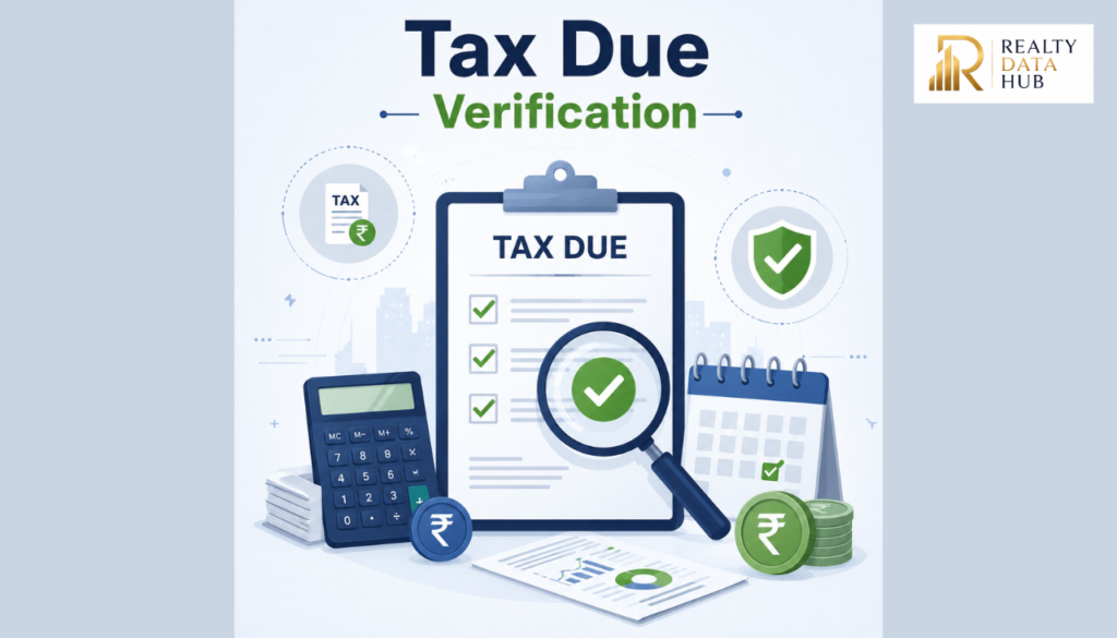 Tax Due Verification Property Verification Checklist for Tax Due Verification of Properties in Hyderabad, Telangana