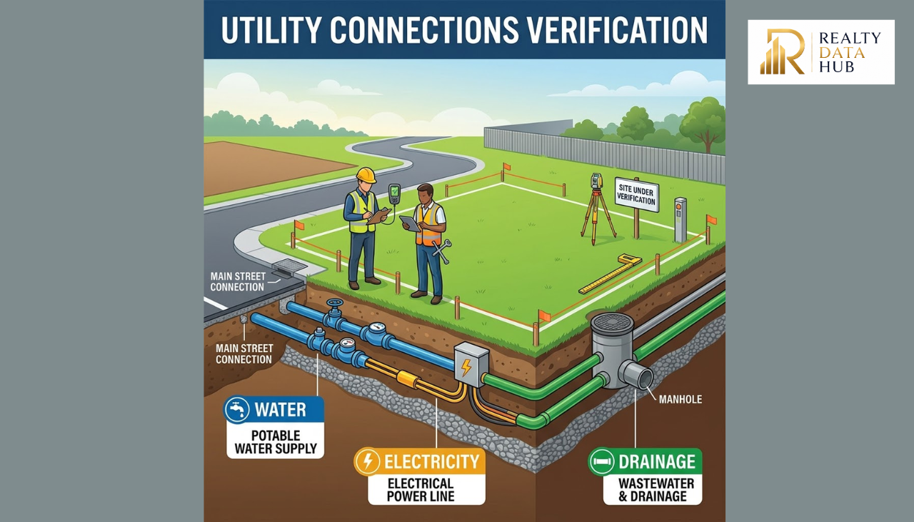 Utility Connections (Water, Electricity, Drainage) Property Verification Checklist for Utility Connections (Water, Electricity, Drainage) of Properties in Hyderabad, Telangana