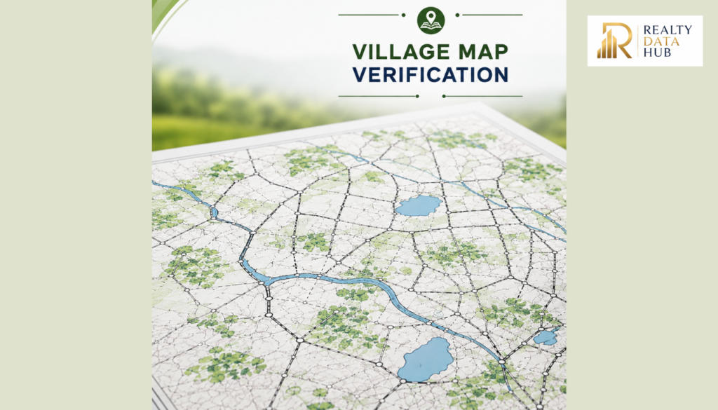 Village Map Verification Property Verification Checklist for Village Map Verification of Properties in Hyderabad, Telangana